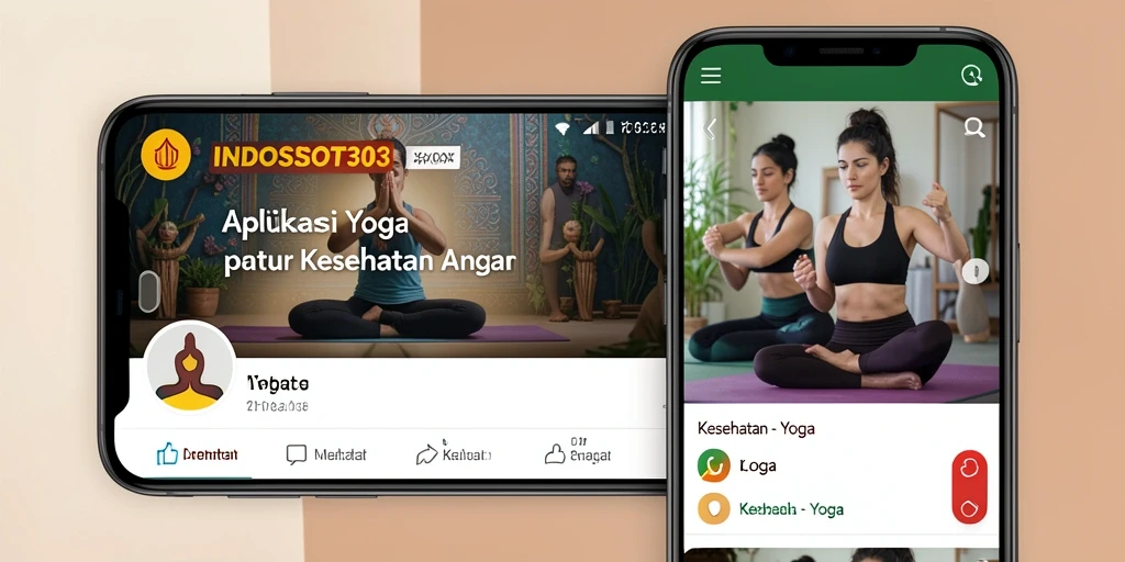 Tampilan aplikasi INDOSLOT303 yang memudahkan pengguna dalam latihan Yoga.